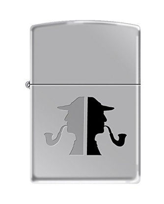 Picture of Zippo Faces High Polish Chrome Pipe Lighter