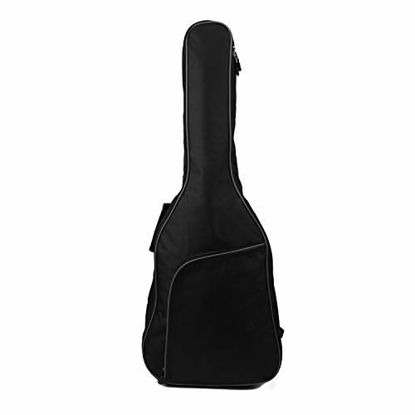 Picture of XINFU 38/39 Inch Acoustic Guitar Bag Waterproof Dual Adjustable Shoulder Strap Guitar Case Gig Bag