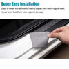 Picture of LEXLEY For Honda 2006-2021 CRV CR-V Carbon Fiber Style Leather Door Sill Protector Anti-Dirty Scuff Plate Cover Guard Sills Protector Trim,Welcome Pedal Protect 4PCS -SLIVER