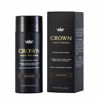 Picture of CROWN HAIR FIBERS for Thinning Hair (DARK BROWN) - Instantly Thickens Thinning or Balding Hair for Men & Women - 0.87oz/25g Bottle - Best Natural Keratin Hair Loss Concealer
