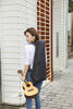 Picture of Glenmi Black Ukulele Case Bag for Tenor Ukulele 26'',10mm Sponge Padded(Tenor)