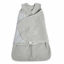 Picture of HALO Micro Fleece Sleepsack Swaddle, 3-Way Adjustable Wearable Blanket, TOG 3.0, Grey, Newborn, 0-3 Months