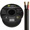Picture of GearIT Pro Series 14 Gauge 2-Conductor Speaker Wire (100 Feet / 30.48 Meters) CCA Speaker Wire CL3 Rated for Outdoor Direct Burial Use, Black