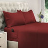 Picture of DREAMCARE Deep Pocket Sheets Microfiber Sheets Bed Sheets Set 4 Piece Bedding Sets King Size, Burgundy