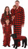 Picture of #followme Buffalo Plaid Dog Jacket Clothes for Dogs 6747-10195E-L