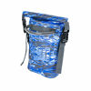 Picture of geckobrands Waterproof Phone Tote - Outdoor Phone Pouch & Dry Bag - Fits Most iPhone and Samsung Galaxy Models, Ocean geckoflage