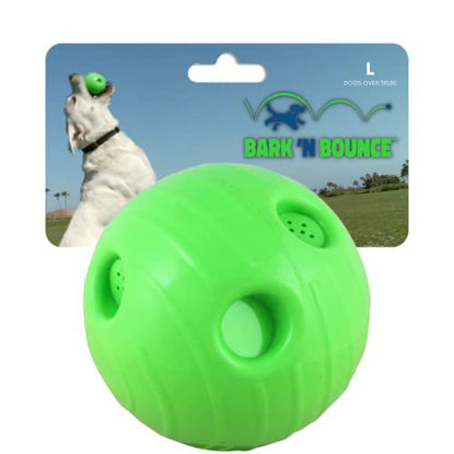 Picture of Bark N Bounce: The Interactive Dog Toy Ball That Bounces and Laughs, Engaging Your Dog's Natural Instincts (Large 6.5 inches- Dogs Above 30lbs)