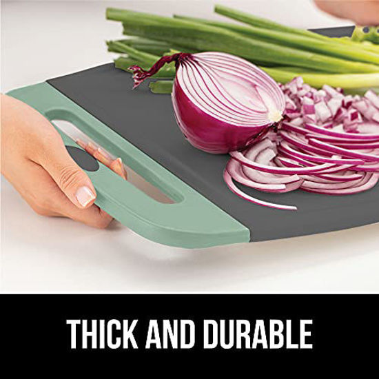 GORILLA GRIP Durable Cutting Board Set Of 3, Multiple Sizes, Reversible