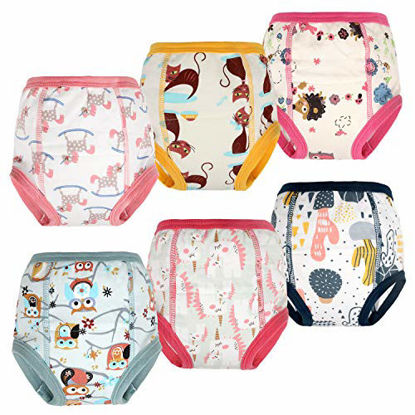 Picture of MooMoo Baby Training Pants 6 Packs Toddler Potty Training Underwear for Boy and Girl Potty Training 6T
