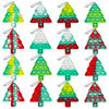 Picture of Widiso 16Pcs Mini Pop Keychain Fidget Toys,Christmas Push Pop Bubble Popper Its Sensory Small Simple Dimple Bulk for Autism Stress Anxiety Relief Squeeze Playing Office Desk Toys for Kids Adults