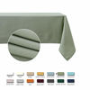 Picture of maxmill Jacquard Tablecloth Stain Resistant Waterproof Wrinkle Resistant Spillproof Washable Soft Textured Table Cloth for Dining Room, Indoor and Outdoor Use, Rectangle 60 x 140 Inch, Sage Green