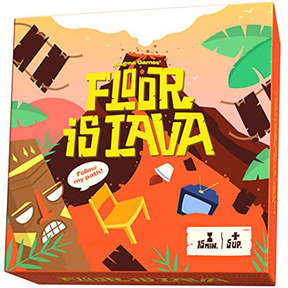 Picture of New The Floor is Lava Game for Kids Interactive Kids Games - Party Games for Kids and Family - Indoor and Outdoor Safe - Dont Step in it hot Lava Games for Kids Ages 4-8 - Kids Games Ages 8-12