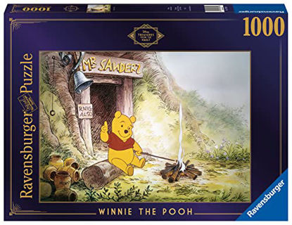 Picture of Ravensburger Disney Treasures from The Vault Winnie The Pooh 1000 Piece Jigsaw Puzzle for Adults - Every Piece is Unique, Softclick Technology Means Pieces Fit Together Perfectly - Amazon Exclusive