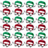 Picture of Cooraby 24 Pack Christmas Band Wrist Bells Bracelets Musical Instruments Wrist Bells Ankle Bells for Christmas Party Favors