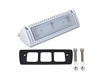 Picture of Raycharm 9" 6000K Natrual White High Lumen Output Low Current Draw, 40° Down Angled Flood Beam, 12V/24V DC 18W 1800 LM, LED Light Fixture/Work Light/Scene Light for RV & Utility Vehicle, White, 1PC