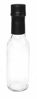 Picture of nicebottles Hot Sauce Bottles with Black Caps & Shrink Bands, 5 Oz - Case of 24