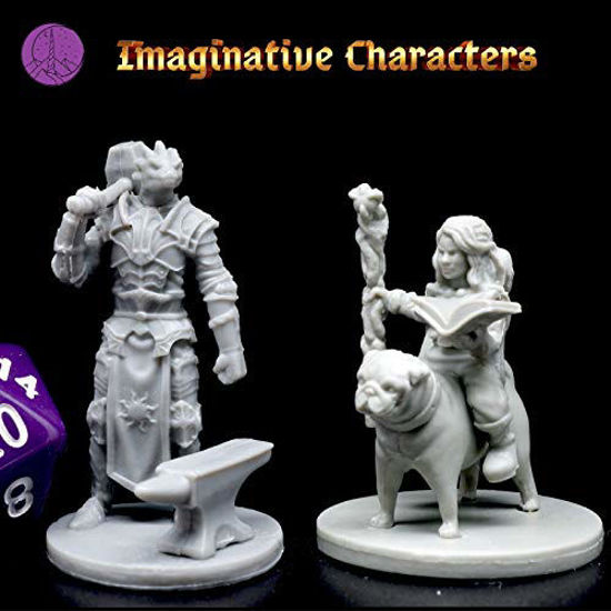 GetUSCart- 15 Character &amp; NPC Miniatures for DND 28mm I for D&amp;D ...