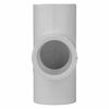 Picture of Charlotte Pipe 1/2" Tee Elbow Pipe Fitting - (Socket x Socket x Socket) Schedule 40 PVC Pressure Durable, Easy to Install, High Tensile and Sound Deadening for Home or Industrial Use (25 Unit Box)