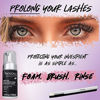 Picture of Eyelash Extension Shampoo & Brush - Large 100ml Bottle - Gentle Foaming Cleanser Lash Wash for Extensions and Natural Lashes - Safe Daily Makeup Remover - Paraben & Sulphate Free - Salon & Home Use