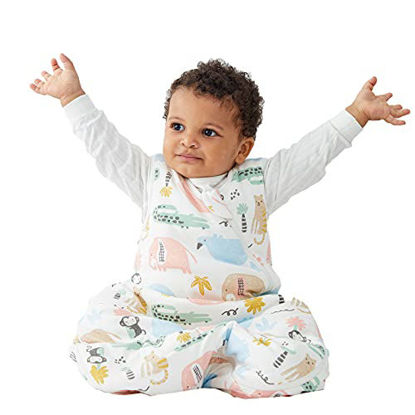 Picture of Baby Sleep Sack, Duomiaomiao 100% Cotton Baby Sleeping Bag , 1.5 TOG Wearable Blanket Baby, Unisex Sleeping Bag Sack for Baby Girl Boy