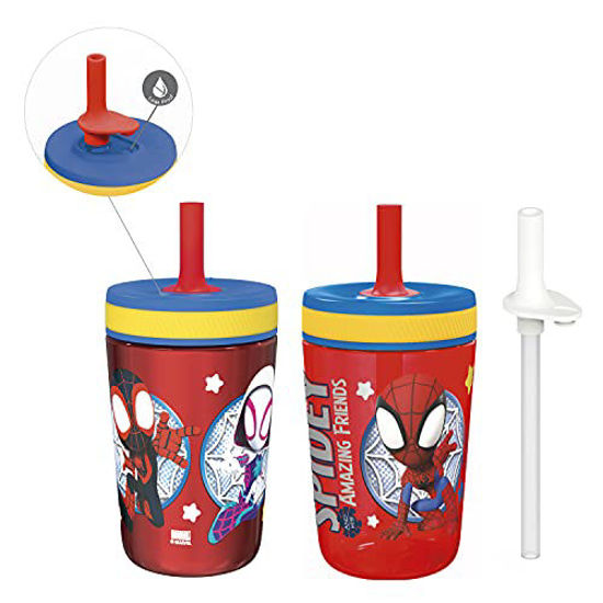  Zak Designs Marvel Spider-Man Kelso Toddler Cups For