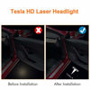 LED Door Lights Logo Projector,IMNGBL Puddle Light Compatible with Tesla Model 3 Model S Model Y Model X Accessories 4 Pack 