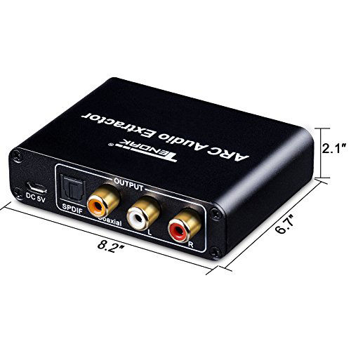 GetUSCart HDMI ARC Adapter, Tendak ARC Audio Extractor with Digital