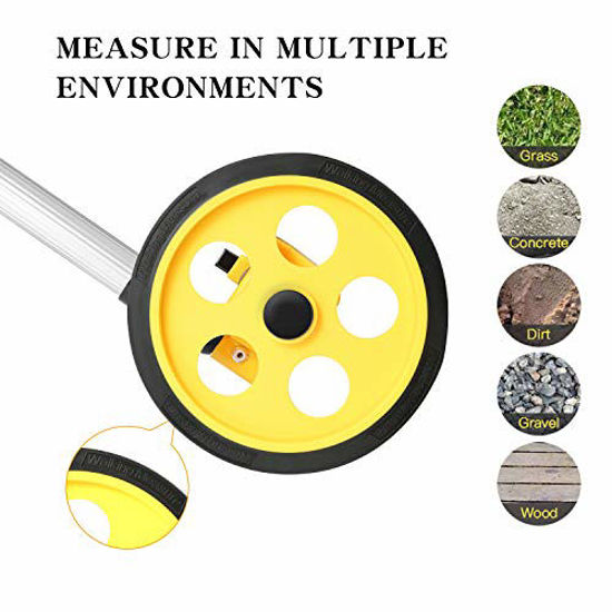 GetUSCart Zozen Measuring Wheel Collapsible 4Inch Measure Wheel with