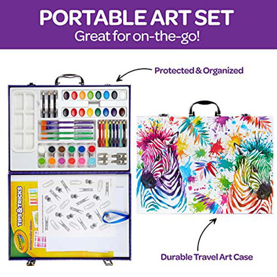 GetUSCart Crayola Table Top Easel & Paint Set, Kids Painting Set, 65