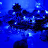 Picture of FELISHINE 20 Packs Fairy String Lights, 6.6FT 20 LEDs Battery Operated Silver Copper Wire Starry String Light for DIY Party Christmas Costume Wedding Easter Table Decorations (Blue)