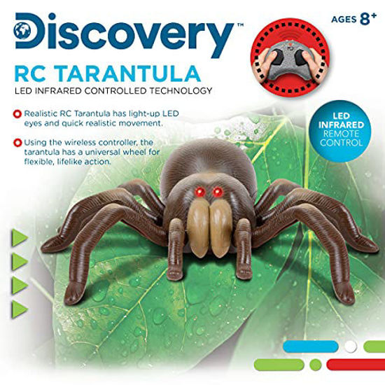 Remote Control Spider Tarantula Creepy Halloween Prank Realistic Scary Tricks US 