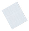 Picture of 3M 3430 White Micro Prismatic Sheeting Reflective Tape (Pack of 10) - 6 in. (W) X 9 (L). Non Metalized Rectangle Adhesive Tape. Safety Tape