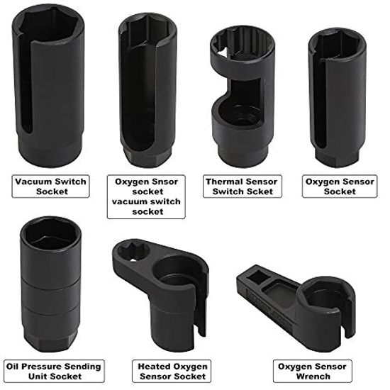 GetUSCart WYNNsky Oxygen Sensor Remover Set, Oxygen Sensor & Oil