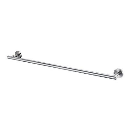 Picture of KES 30 Inches Bathroom Towel Bar Shower Hand Towel Holder Hanger SUS304 Stainless Steel RUSTPROOF Wall Mount No Drill Brushed Steel, A2000S75-2