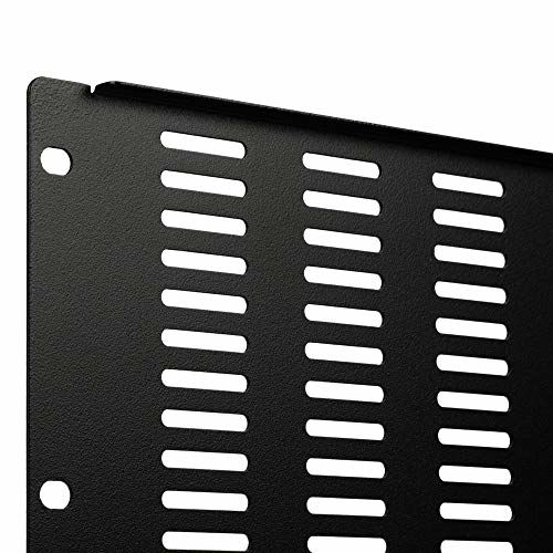 GetUSCart- NavePoint 4U Blanking Panel, Slotted, Flanged, 19 inch Wide ...