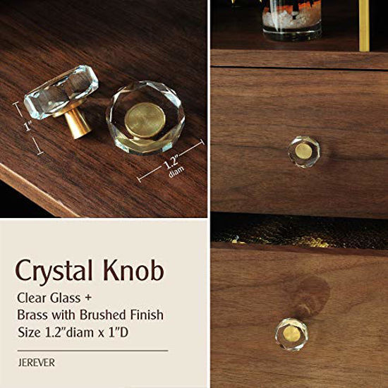 Crystal Knobs Brass Drawer Pull Cabinet Handle Gold Furniture Hardware for Dresser Kitchen at Rs