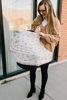 Picture of Baby Car Seat Cover Canopy and Nursing Cover Multi-Use Stretchy 5 in 1 Gift Cookies & Milk"Chip" by Copper Pearl