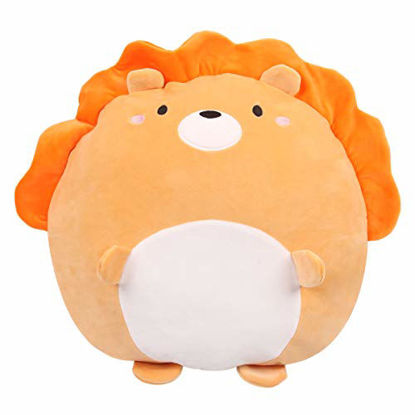 Cute Lion Plushies Stuffed Animal Lion Plush Cuddle Pillow 12 Kawaii Plush Gifts of Kid Couple Family Pink 
