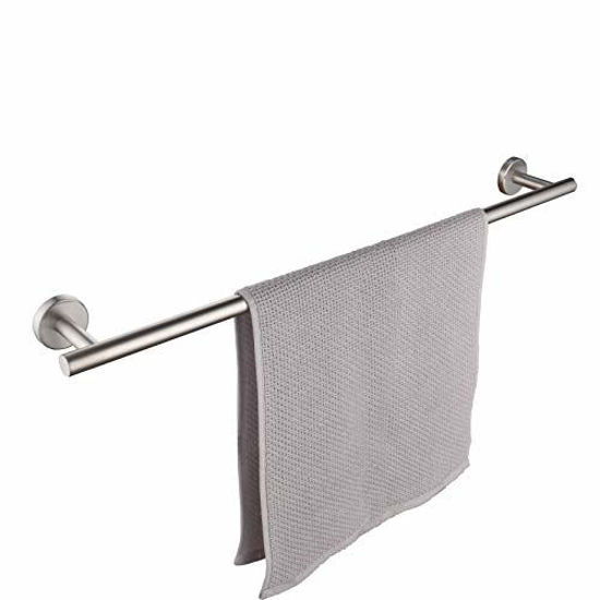 JQK Champagne Bronze Toilet Paper Holder, 5 Inch Tissue Paper Dispenser for Bathroom, 304 Stainless Steel Thick 0.8mm Wall Mount, TPH100- CB