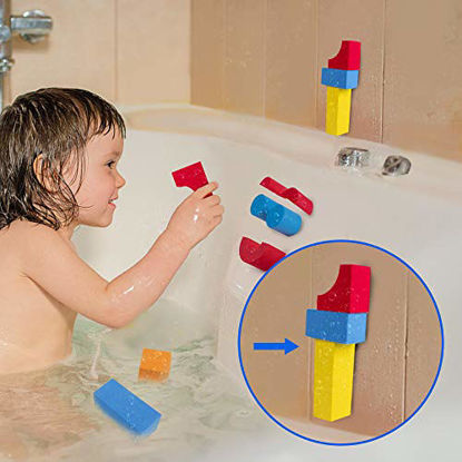 Picture of UNIH Foam Building Blocks for Toddlers 1-3,Soft Kids Blocks for Girls and Boys137 PCS