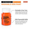 Picture of Tempera Paint, Shuttle Art 30 Colors Washable Paint for Kids, 2oz/60ml Bottle, Non-toxic Finger Paints for Toddlers with Glitter Metallic Neon Colors, Kids Paint for Art, Crafts and School Projects