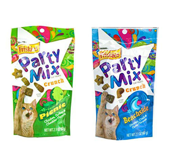 GetUSCart Friskies Party Mix Crunch Variety Pack (9 Flavors) Wild