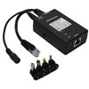 Picture of ANVISION 2-Pack Active Gigabit PoE Splitter Adapter with Multi-Size Tips, IEEE 802.3af Compliant, up to 100 Meters (328 Feet), DC 5V/9V/12V Power Output for IP Camera AP Voip Phone and More