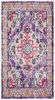 Picture of SAFAVIEH Monaco Collection MNC243P Boho Chic Medallion Distressed Non-Shedding Living Room Bedroom Accent Rug, 2'2" x 4', Violet / Fuchsia