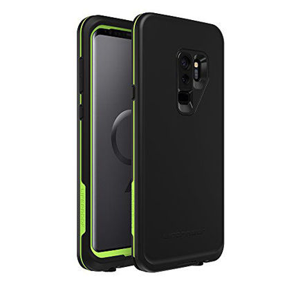 Picture of LifeProof FR Series Waterproof Case for Samsung Galaxy S9+ - Retail Packaging - Night LITE (Black/Lime)