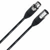 Picture of 2 Units - 4 Foot - Canare L-4E6S, Star Quad Balanced Male to Female Microphone Cables with Amphenol AX3M & AX3F Silver XLR Connectors - Custom Made by WORLDS BEST CABLES