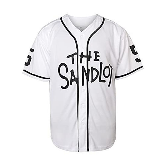 thumbnail image 2 of Sandlot Benny Rodriguez Jersey #5 - Movie Baseball Jersey With Stitched Numbers S-3XL 2 of 14