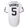 Picture of The Sandlot Benny Jersey The Jet Rodriguez Michael Squints Palledorous Alan Yeah-Yeah McClennan Bel Air 3D Print Movie Baseball Jersey (5 Squints White, Small)