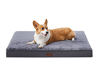 Picture of MIHIKK Orthopedic Dog Bed for Medium, Large Dogs, Egg-Crate Foam Dog Bed with Removable Waterproof Cover, Pet Bed Machine Washable (29 x 18 x 3 inch, Dark Gray)