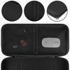 Picture of Linkidea Hard Travel Case Compatible with TKL Tenkeyless Wireless/Wired Keyboard, Computer 87 Keys Keyboard Carrying Case Protective Storage Box Bag